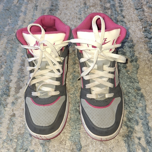 Nike Air Prestige 3 High Wolf Grey Pink Women's 7 GUC - Picture 4 of 11